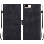 Custodia per telefono in ecopelle con motivo etnico in rilievo, For iPhone XS Max, For iPhone 8 Plus / 7 Plus