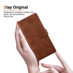 Custodia per telefono in ecopelle con motivo etnico in rilievo, For iPhone XS Max, For iPhone 8 Plus / 7 Plus