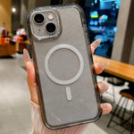 Cornice per fotocamera magnetica con lettere glitterate, For iPhone 13 Pro Max, For iPhone 13 Pro, For iPhone 13
