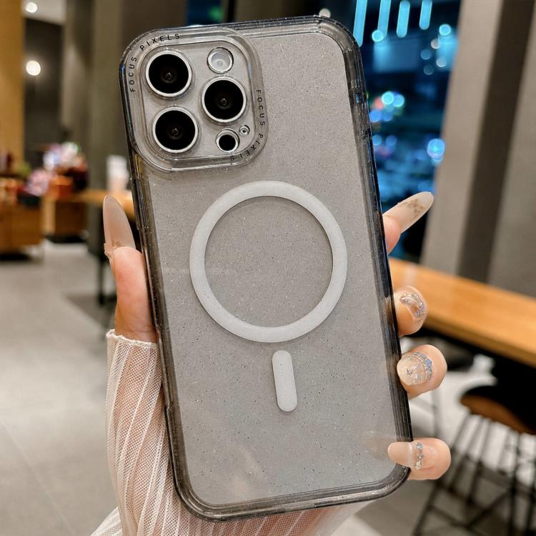 Cornice per fotocamera magnetica con lettere glitterate, For iPhone 13 Pro Max, For iPhone 13 Pro, For iPhone 13