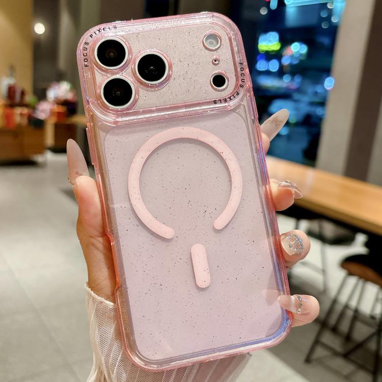 Cornice per fotocamera magnetica con lettere glitterate, For iPhone 17 Pro Max, For iPhone 17 Pro, For iPhone 17, For iPhone 16 Pro Max