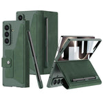 Custodia in pelle GKK Integrated Armor con scomparto per penna (stilo non incluso)., For Galaxy Z Fold8 Ultra 5G