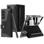 Custodia in pelle GKK Integrated Armor con scomparto per penna (stilo non incluso)., For Galaxy Z Fold8 Ultra 5G