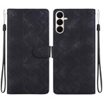 Custodia per telefono in ecopelle con motivo etnico in rilievo, For Galaxy S26 FE 5G, For Galaxy S26+ 5G, For Galaxy S26 Ultra 5G, For Galaxy S26 5G