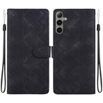 Custodia per telefono in ecopelle con motivo etnico in rilievo, For Galaxy S25 Ultra 5G, For Galaxy S24 FE 5G, For Galaxy S24 Ultra 5G, For Galaxy S24+ 5G