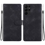 Custodia per telefono in ecopelle con motivo etnico in rilievo, For Galaxy S24 5G, For Galaxy S23 FE 5G, For Galaxy S23 Ultra 5G, For Galaxy S23+ 5G