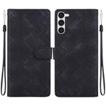 Custodia per telefono in ecopelle con motivo etnico in rilievo, For Galaxy S24 5G, For Galaxy S23 FE 5G, For Galaxy S23 Ultra 5G, For Galaxy S23+ 5G