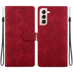 Custodia per telefono in ecopelle con motivo etnico in rilievo, For Galaxy S23 5G, For Galaxy S20 FE, For Galaxy S22 Ultra 5G, For Galaxy S22+ 5G