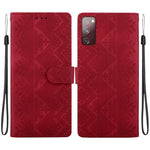 Custodia per telefono in ecopelle con motivo etnico in rilievo, For Galaxy S23 5G, For Galaxy S20 FE, For Galaxy S22 Ultra 5G, For Galaxy S22+ 5G