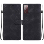 Custodia per telefono in ecopelle con motivo etnico in rilievo, For Galaxy S23 5G, For Galaxy S20 FE, For Galaxy S22 Ultra 5G, For Galaxy S22+ 5G