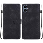 Custodia per telefono in ecopelle con motivo etnico in rilievo, For Galaxy A17 4G / 5G / A26 5G, For Galaxy A06 4G / 5G / A07 4G / 5G, For Galaxy A56 5G, For Galaxy A16 4G / 5G