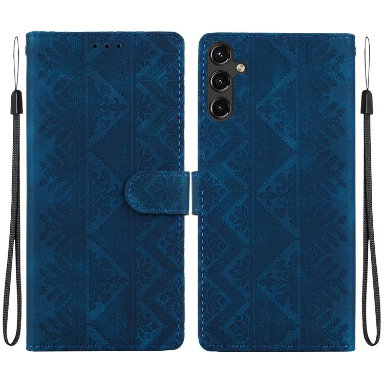 Custodia per telefono in ecopelle con motivo etnico in rilievo, For Galaxy A25 5G, For Galaxy A14 4G / 5G, For Galaxy A34 5G, For Galaxy A54 5G