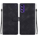 Custodia per telefono in ecopelle con motivo etnico in rilievo, For Galaxy A17 4G / 5G / A26 5G, For Galaxy A06 4G / 5G / A07 4G / 5G, For Galaxy A56 5G, For Galaxy A16 4G / 5G