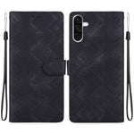 Custodia per telefono in ecopelle con motivo etnico in rilievo, For Galaxy A17 4G / 5G / A26 5G, For Galaxy A06 4G / 5G / A07 4G / 5G, For Galaxy A56 5G, For Galaxy A16 4G / 5G
