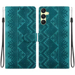 Custodia per telefono in ecopelle con motivo etnico in rilievo, For Galaxy A25 5G, For Galaxy A14 4G / 5G, For Galaxy A34 5G, For Galaxy A54 5G