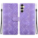Custodia per telefono in ecopelle con motivo etnico in rilievo, For Galaxy A25 5G, For Galaxy A14 4G / 5G, For Galaxy A34 5G, For Galaxy A54 5G
