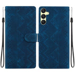 Custodia per telefono in ecopelle con motivo etnico in rilievo, For Galaxy A25 5G, For Galaxy A14 4G / 5G, For Galaxy A34 5G, For Galaxy A54 5G