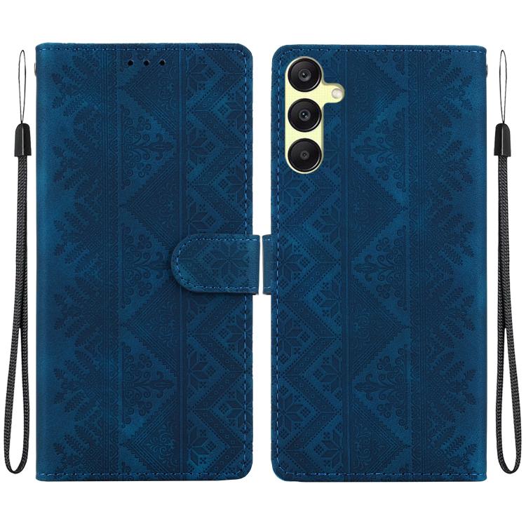 Custodia per telefono in ecopelle con motivo etnico in rilievo, For Galaxy A25 5G, For Galaxy A14 4G / 5G, For Galaxy A34 5G, For Galaxy A54 5G