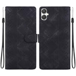 Custodia per telefono in ecopelle con motivo etnico in rilievo, For Galaxy A57 5G, For Galaxy A37 5G / A36 5G, For Galaxy A27 5G, For Galaxy A25e 5G JP