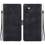 Custodia per telefono in ecopelle con motivo etnico in rilievo, For Galaxy A57 5G, For Galaxy A37 5G / A36 5G, For Galaxy A27 5G, For Galaxy A25e 5G JP
