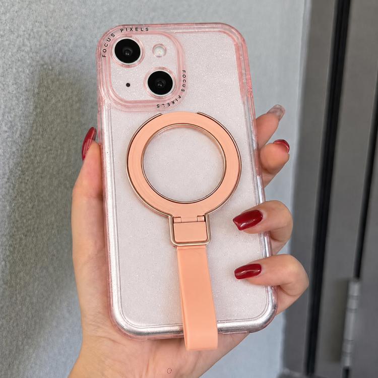 Cornice per fotocamera con lettere glitterate e supporto magnetico., For iPhone 15, For iPhone 14, For iPhone 14 Pro, For iPhone 14 Pro Max