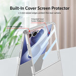 Custodia per telefono GKK ultra sottile a copertura totale con contrasto cromatico e tecnologia MagSafe., For Galaxy Z Flip8 5G