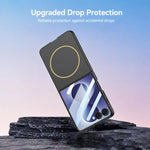 Custodia per telefono GKK ultra sottile a copertura totale con contrasto cromatico e tecnologia MagSafe., For Galaxy Z Flip8 5G