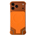 Custodia magnetica in silicone senza cornice con motivo a onde per telefono., For iPhone 17 Pro Max