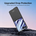 Custodia per telefono GKK ultra sottile integrata con supporto girevole, For Galaxy Z Flip8 5G