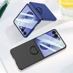 Custodia per telefono GKK ultra sottile con fibbia ad anello integrata., For Galaxy Z Flip8 5G