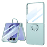 Custodia per telefono GKK ultra sottile con fibbia ad anello integrata., For Galaxy Z Flip8 5G
