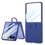 Custodia per telefono GKK ultra sottile con fibbia ad anello integrata., For Galaxy Z Flip8 5G