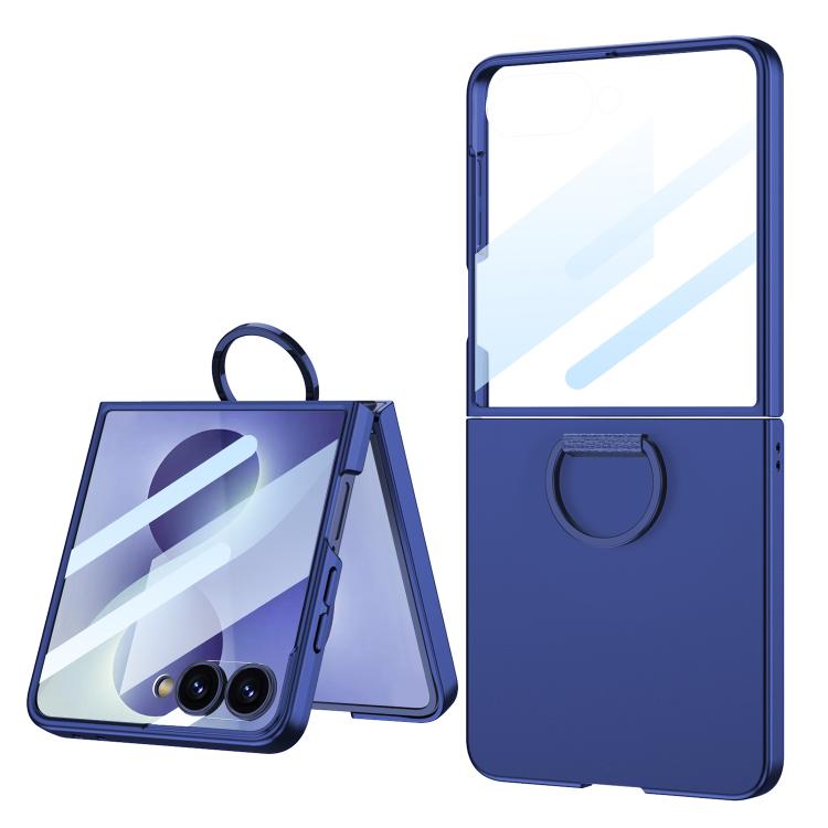 Custodia per telefono GKK ultra sottile con fibbia ad anello integrata., For Galaxy Z Flip8 5G