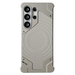 Custodia magnetica in silicone senza cornice con motivo a onde per telefono., For Galaxy S26 Ultra 5G, For Galaxy S25 Ultra 5G, For Galaxy S24 Ultra 5G, For Galaxy S23 Ultra 5G, For Galaxy S22 Ultra 5G
