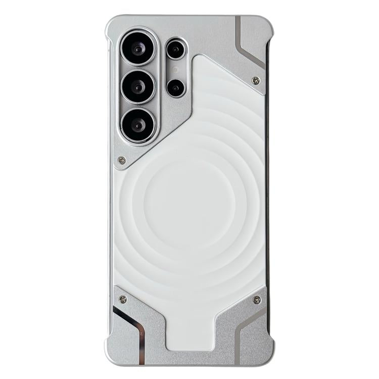 Custodia magnetica in silicone senza cornice con motivo a onde per telefono., For Galaxy S26 Ultra 5G, For Galaxy S25 Ultra 5G, For Galaxy S24 Ultra 5G, For Galaxy S23 Ultra 5G, For Galaxy S22 Ultra 5G