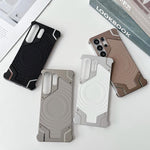 Custodia magnetica in silicone senza cornice con motivo a onde per telefono., For Galaxy S26 Ultra 5G, For Galaxy S25 Ultra 5G, For Galaxy S24 Ultra 5G, For Galaxy S23 Ultra 5G, For Galaxy S22 Ultra 5G