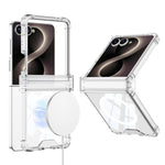 Custodia magnetica antiurto GKK con cerniera airbag, For Galaxy Z Flip8 5G