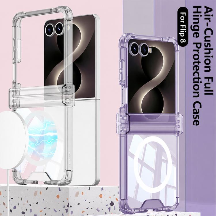 Custodia magnetica antiurto GKK con cerniera airbag, For Galaxy Z Flip8 5G