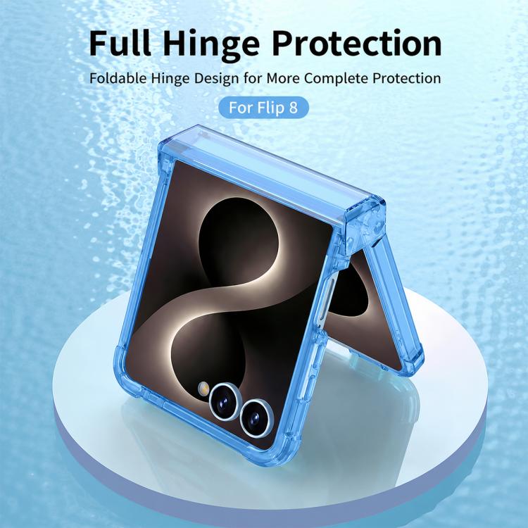 Custodia magnetica antiurto GKK con cerniera airbag, For Galaxy Z Flip8 5G