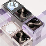 Custodia magnetica antiurto GKK con cerniera airbag, For Galaxy Z Flip8 5G