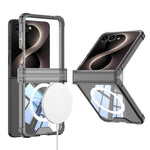 Custodia magnetica antiurto GKK con cerniera airbag, For Galaxy Z Flip8 5G