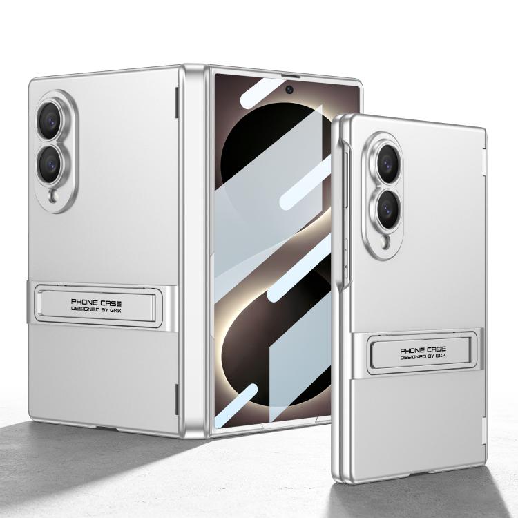 Custodia per telefono GKK Triumph ultra sottile a copertura totale con supporto magnetico integrato e chiusura a scatto., For Galaxy Z Fold8 5G