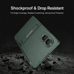 Custodia per telefono GKK Triumph ultra sottile a copertura totale con supporto magnetico integrato e chiusura a scatto., For Galaxy Z Fold8 5G