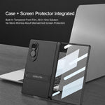 Custodia per telefono GKK Triumph ultra sottile a copertura totale con supporto magnetico integrato e chiusura a scatto., For Galaxy Z Fold8 5G