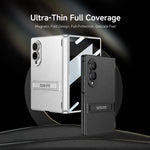 Custodia per telefono GKK Triumph ultra sottile a copertura totale con supporto magnetico integrato e chiusura a scatto., For Galaxy Z Fold8 5G