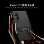 Custodia per telefono GKK Triumph ultra sottile a copertura totale con supporto magnetico integrato e chiusura a scatto., For Galaxy Z Fold8 5G