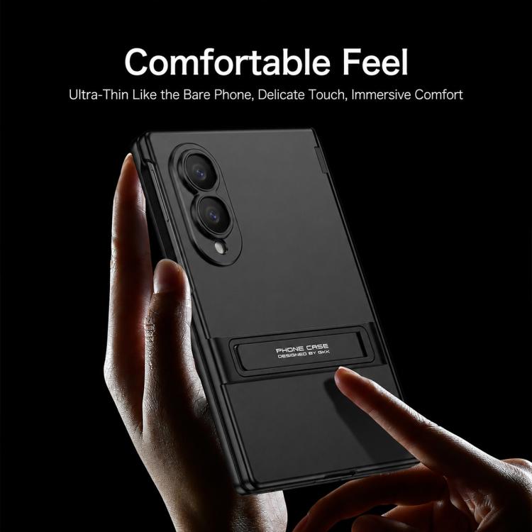Custodia per telefono GKK Triumph ultra sottile a copertura totale con supporto magnetico integrato e chiusura a scatto., For Galaxy Z Fold8 5G