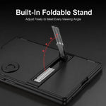 Custodia per telefono GKK Triumph ultra sottile a copertura totale con supporto magnetico integrato e chiusura a scatto., For Galaxy Z Fold8 5G