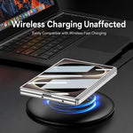 Custodia per telefono GKK Triumph ultra sottile a copertura totale con supporto magnetico integrato e chiusura a scatto., For Galaxy Z Fold8 5G