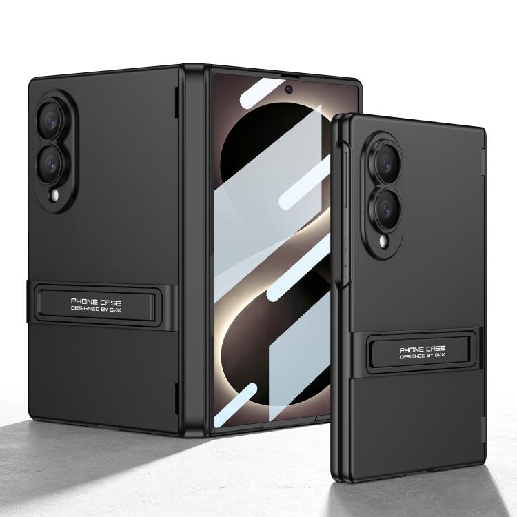 Custodia per telefono GKK Triumph ultra sottile a copertura totale con supporto magnetico integrato e chiusura a scatto., For Galaxy Z Fold8 5G